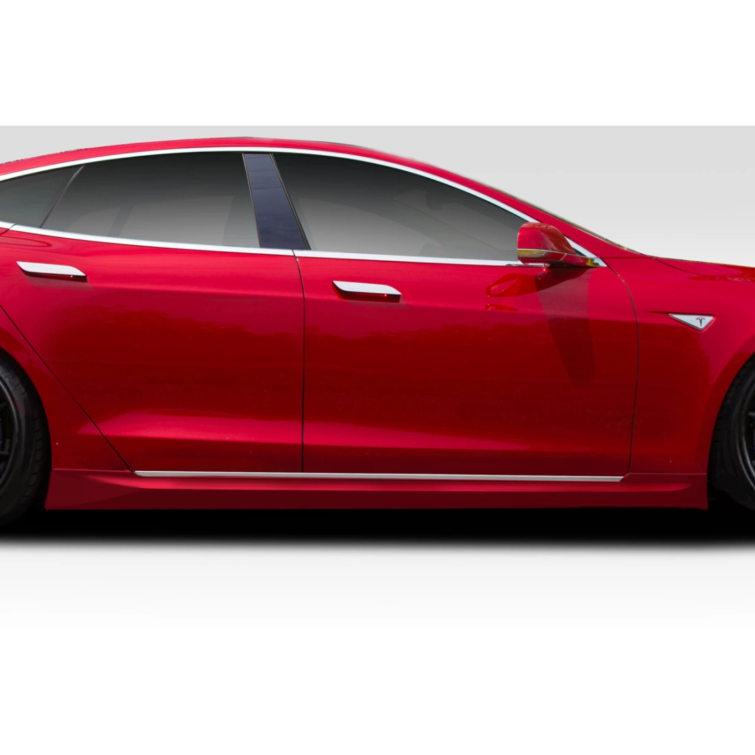 All kind of Exterior/Side Skirtsfor Tesla S 2012. 1