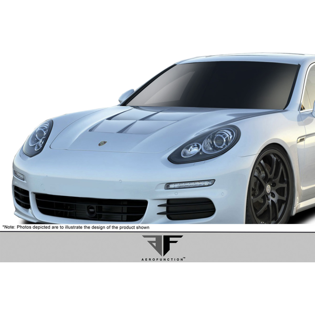 All kind of Exterior/Hoodsfor  Porsche Panamera 2010. 