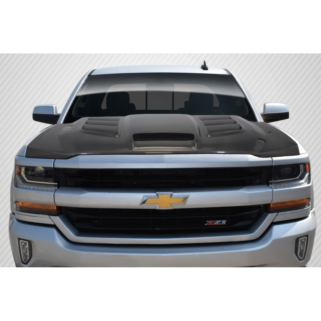 All kind of Exterior/Hoodsfor  Chevrolet Silverado 2016. 