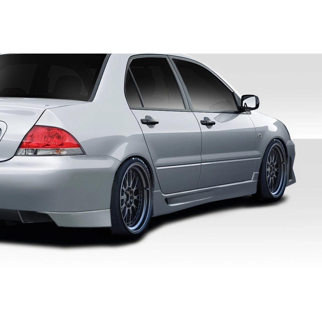 02-07 Mitsubishi Lancer Trackstar Side Skirts | Duraflex | ed_114665
