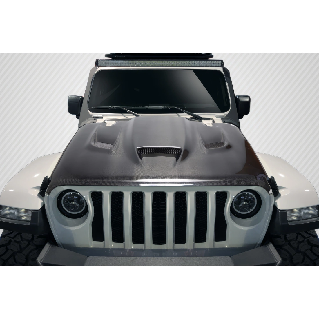 All kind of Exterior/Hoodsfor Jeep Gladiator 2018. 1