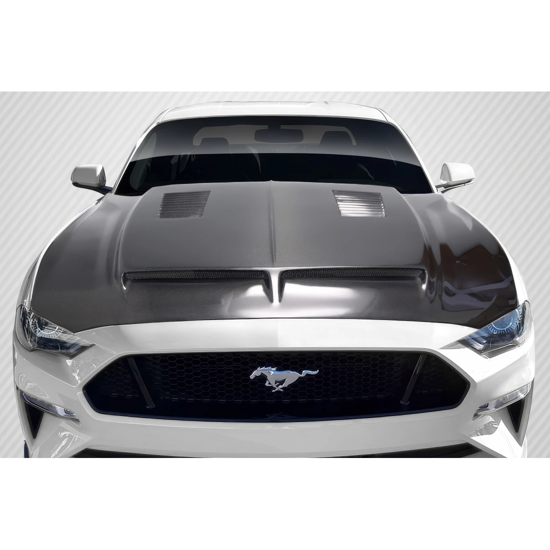 All kind of Exterior/Hoodsfor  Ford Mustang 2018. 1