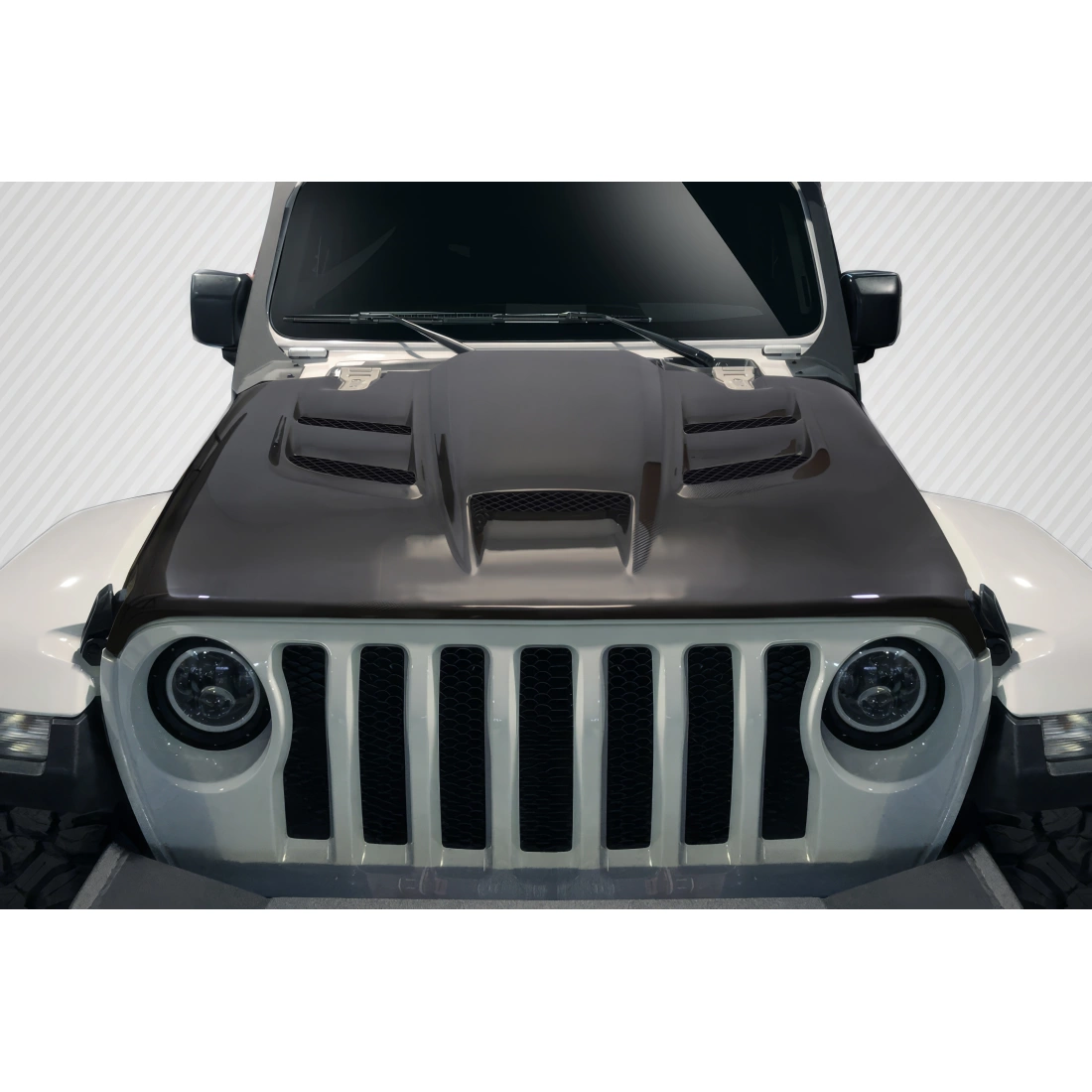 All kind of Exterior/Hoodsfor  Jeep Gladiator 2018. 1