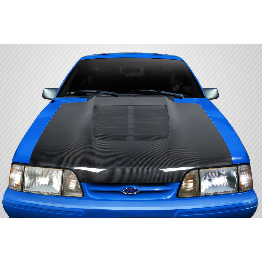 All kind of Exterior/Hoodsfor  Ford Mustang 1987. 