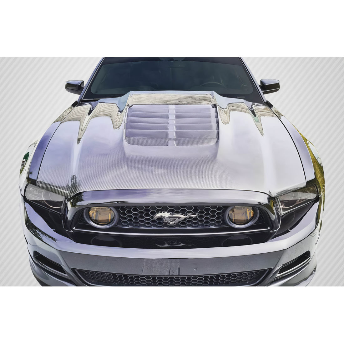 All kind of Exterior/Hoodsfor  Ford Mustang 2013. 
