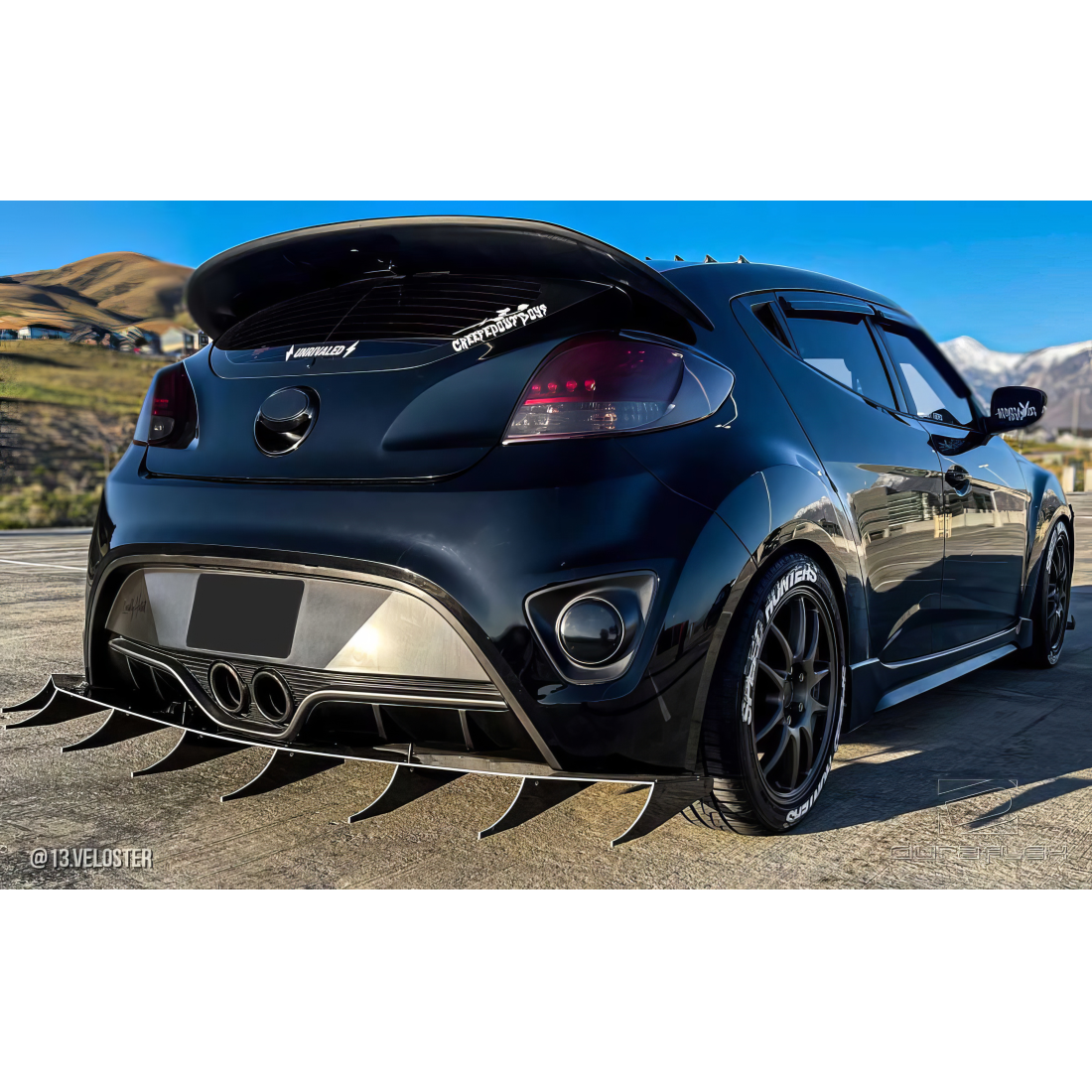 All kind of Exterior/Wingsfor  Hyundai Veloster 2012. 