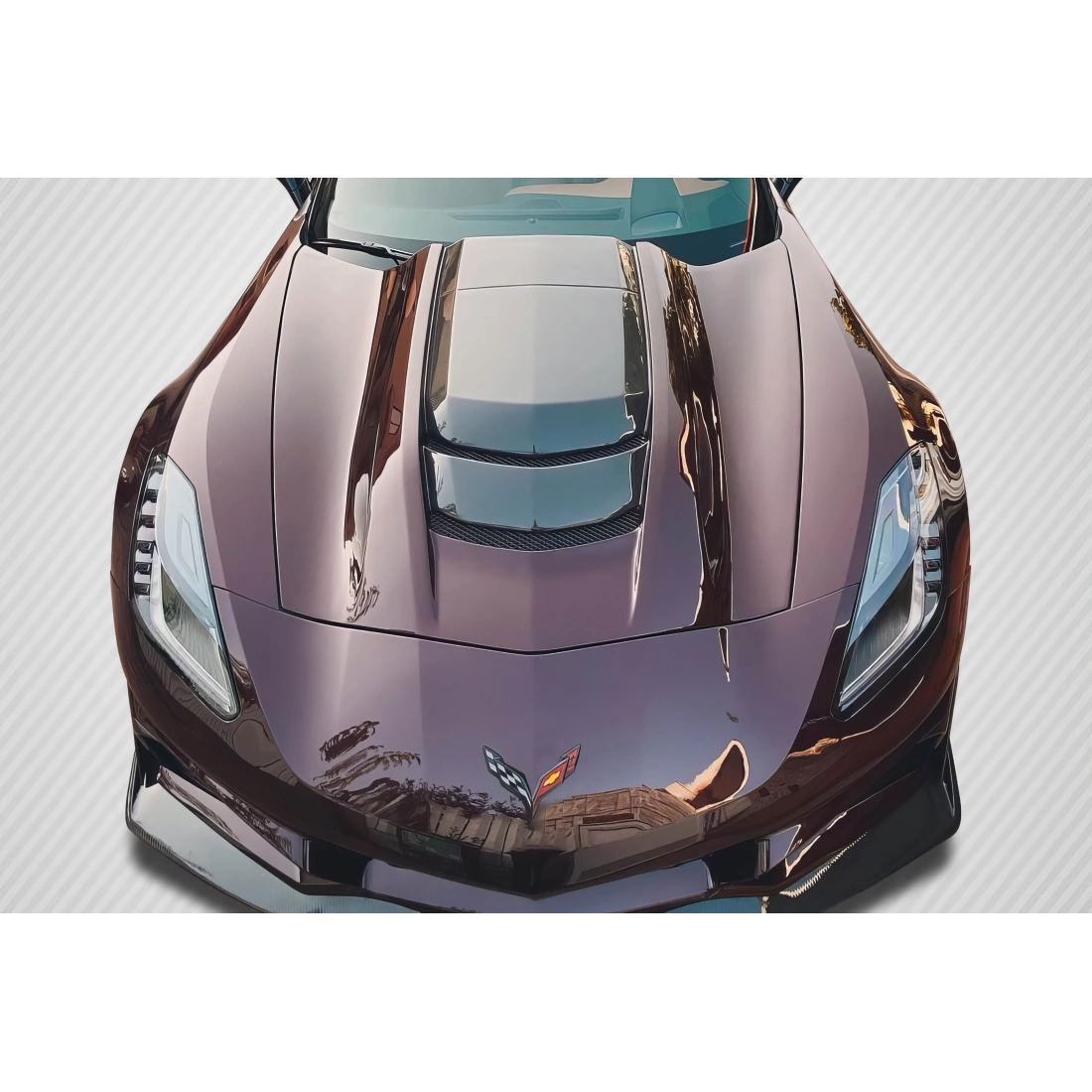 All kind of Exterior/Hoodsfor Chevrolet Corvette 2014. 1