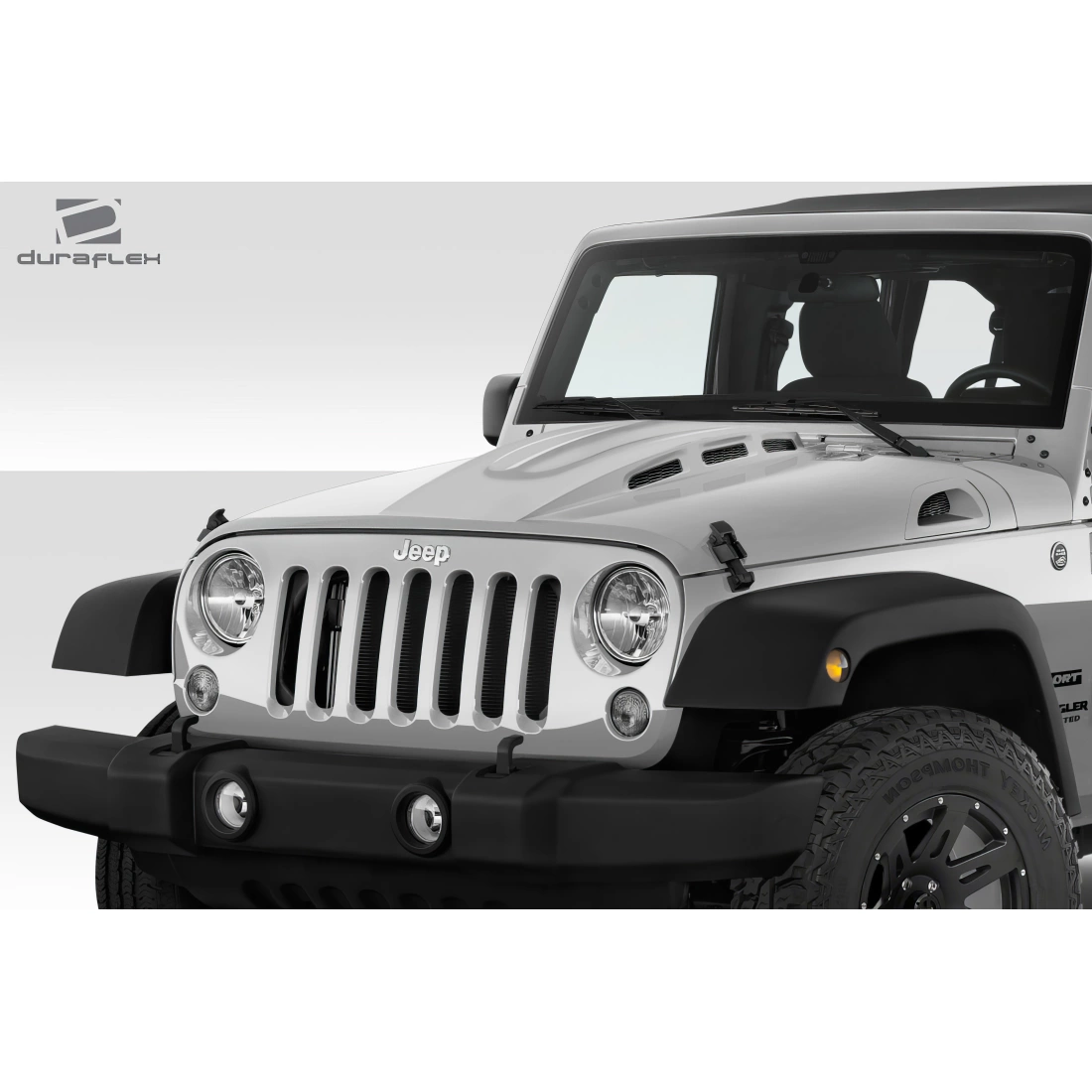 All kind of Exterior/Hoodsfor  Jeep Wrangler 2007. 12