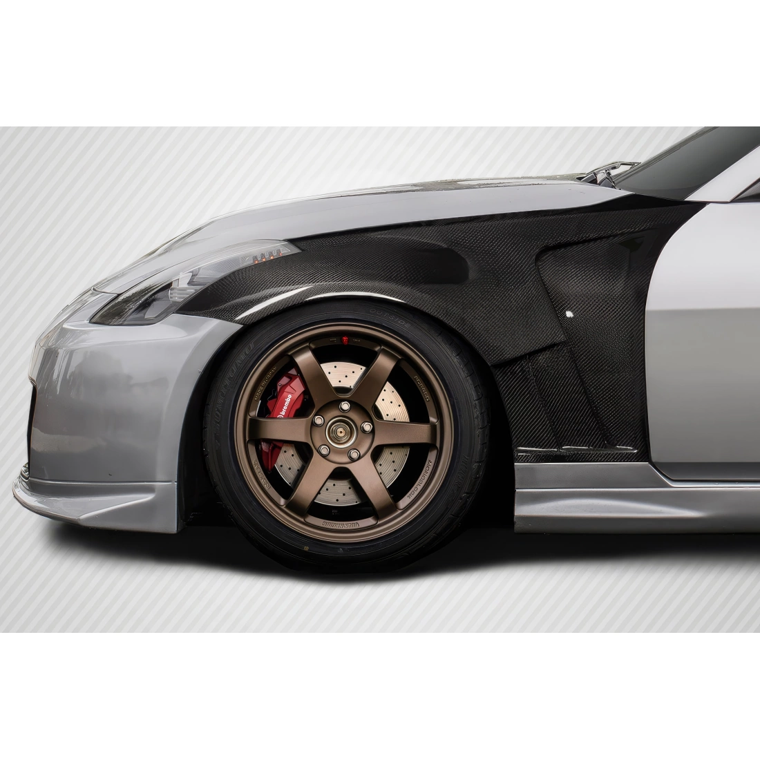 Keraマニアックス v.3 ZThirtyTwo Windshield Cowl Trim Set Carbon Fiber