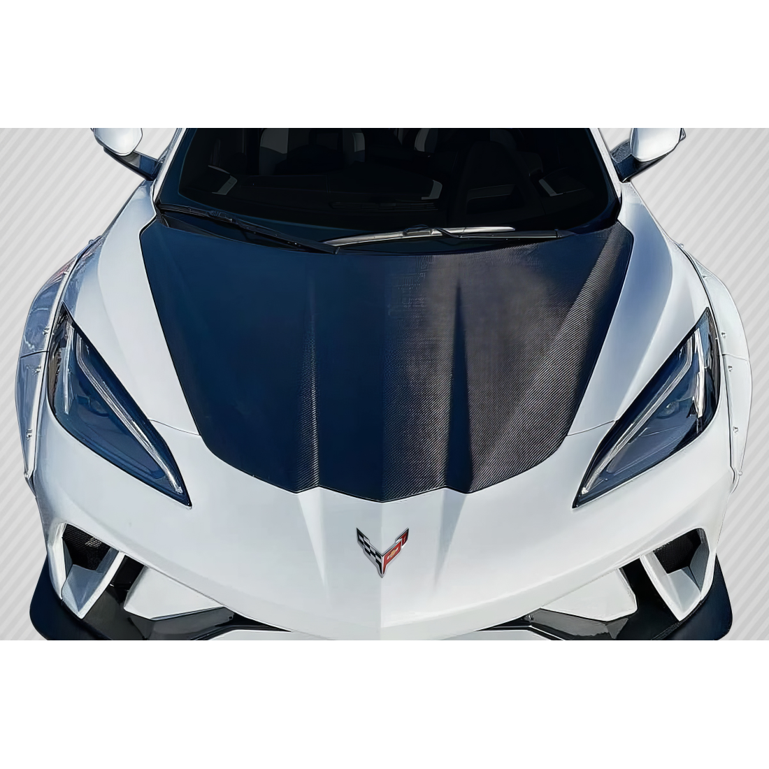 All kind of Exterior/Hoodsfor  Chevrolet Corvette 2020. 