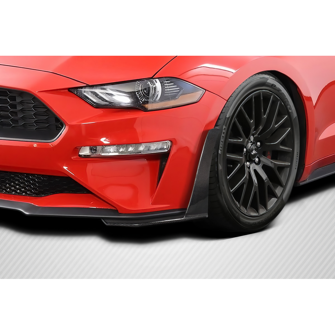 All kind of Exterior/Front Bumpers or Lipsfor  Ford Mustang 2018. 
