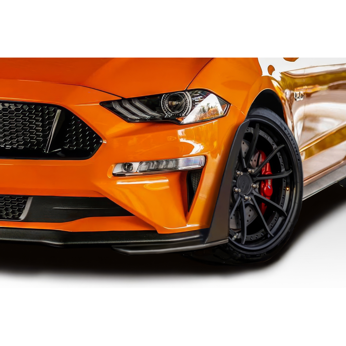 All kind of Exterior/Front Bumpers or Lipsfor  Ford Mustang 2018. 