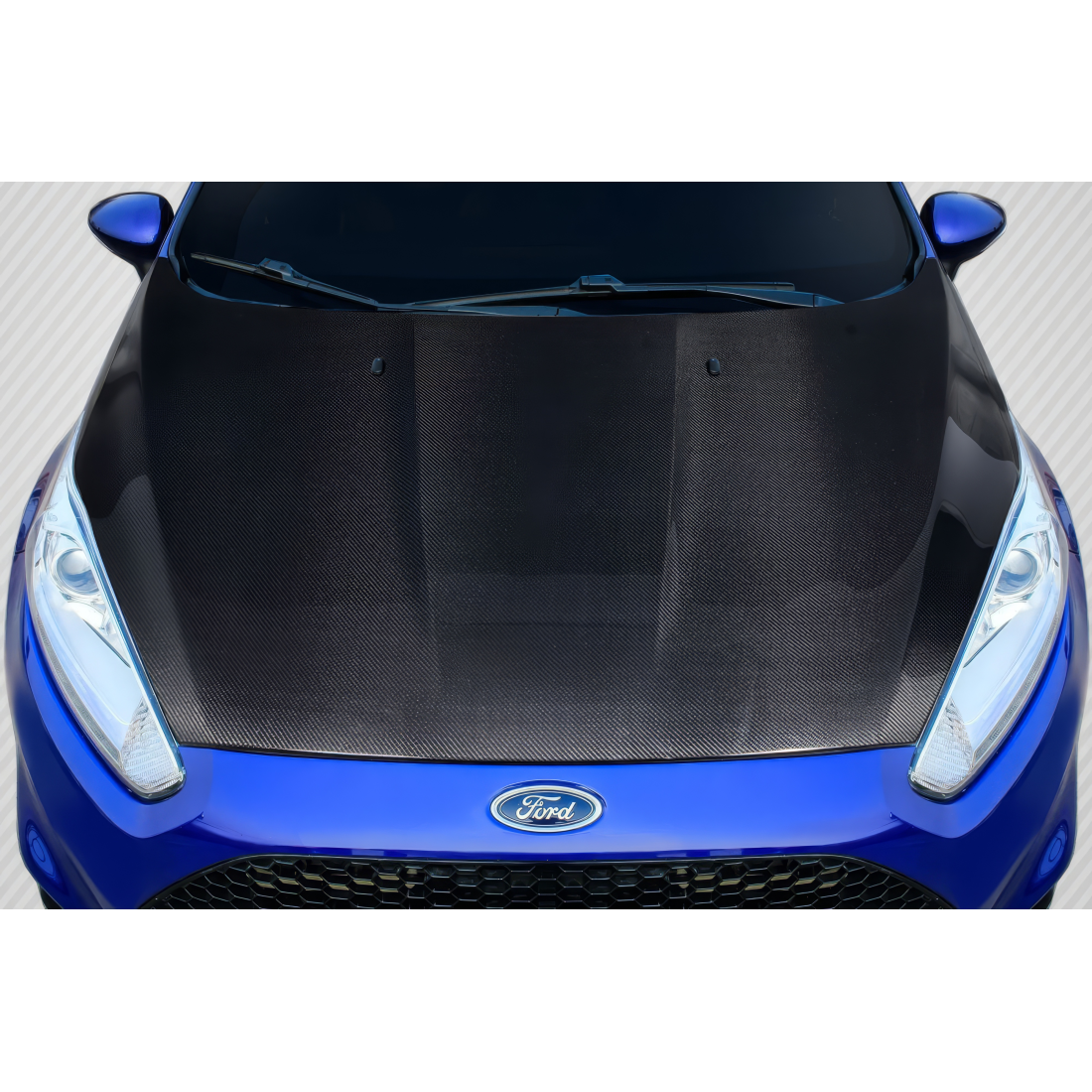 All kind of Exterior/Hoodsfor  Ford Fiesta 2014. 