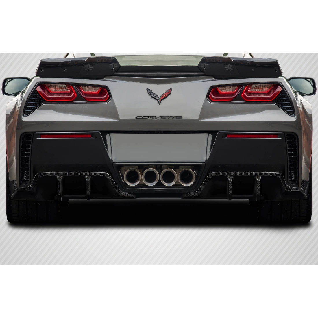 All kind of Exterior/Diffusersfor Chevrolet Corvette 2014. 1
