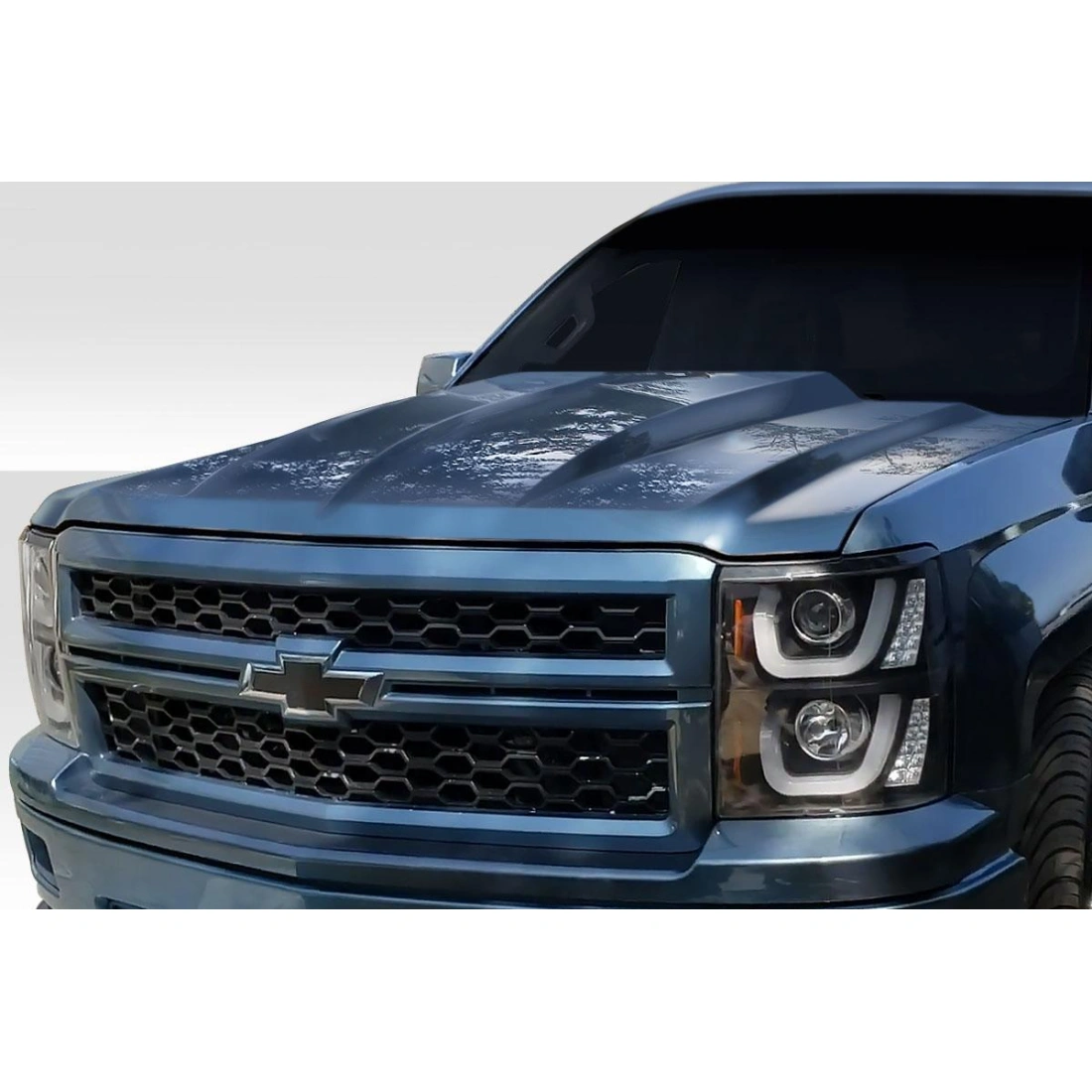 All kind of Exterior/Hoodsfor Chevrolet Silverado 2014. 3