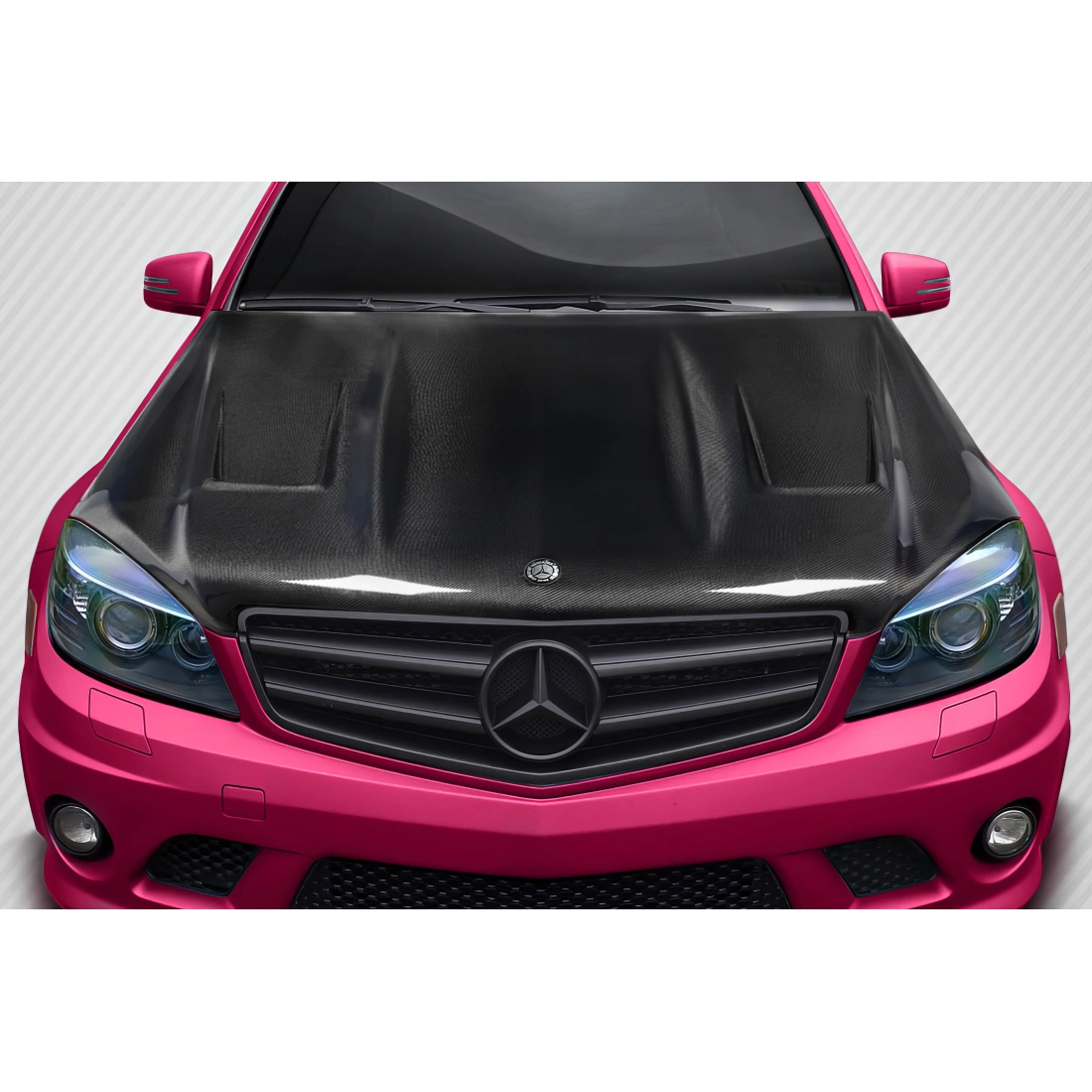 All kind of Exterior/Hoodsfor Mercedes-Benz C300 2008. 1