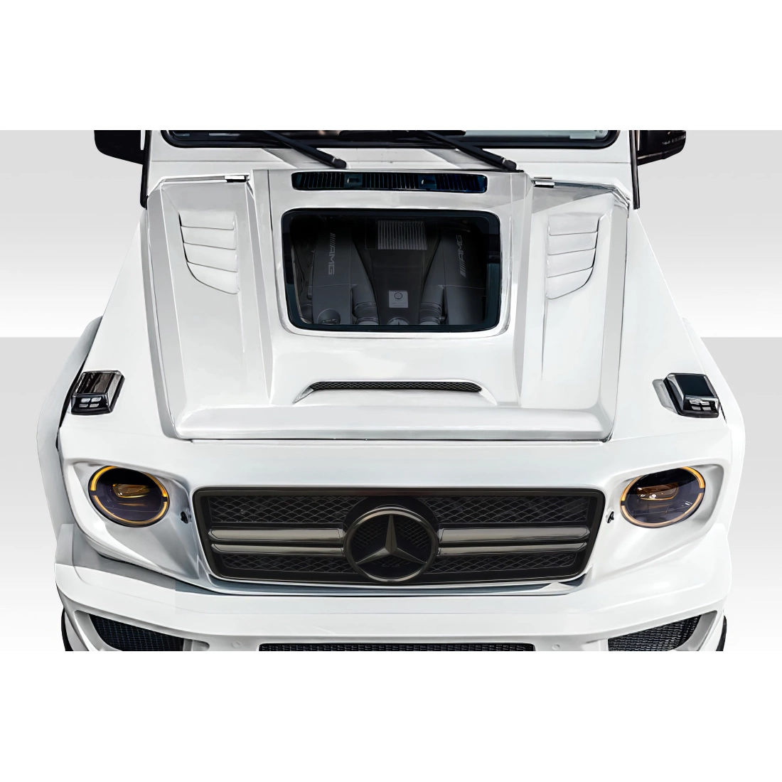 All kind of Exterior/Hoodsfor  Mercedes-Benz G-Class 2000. 1