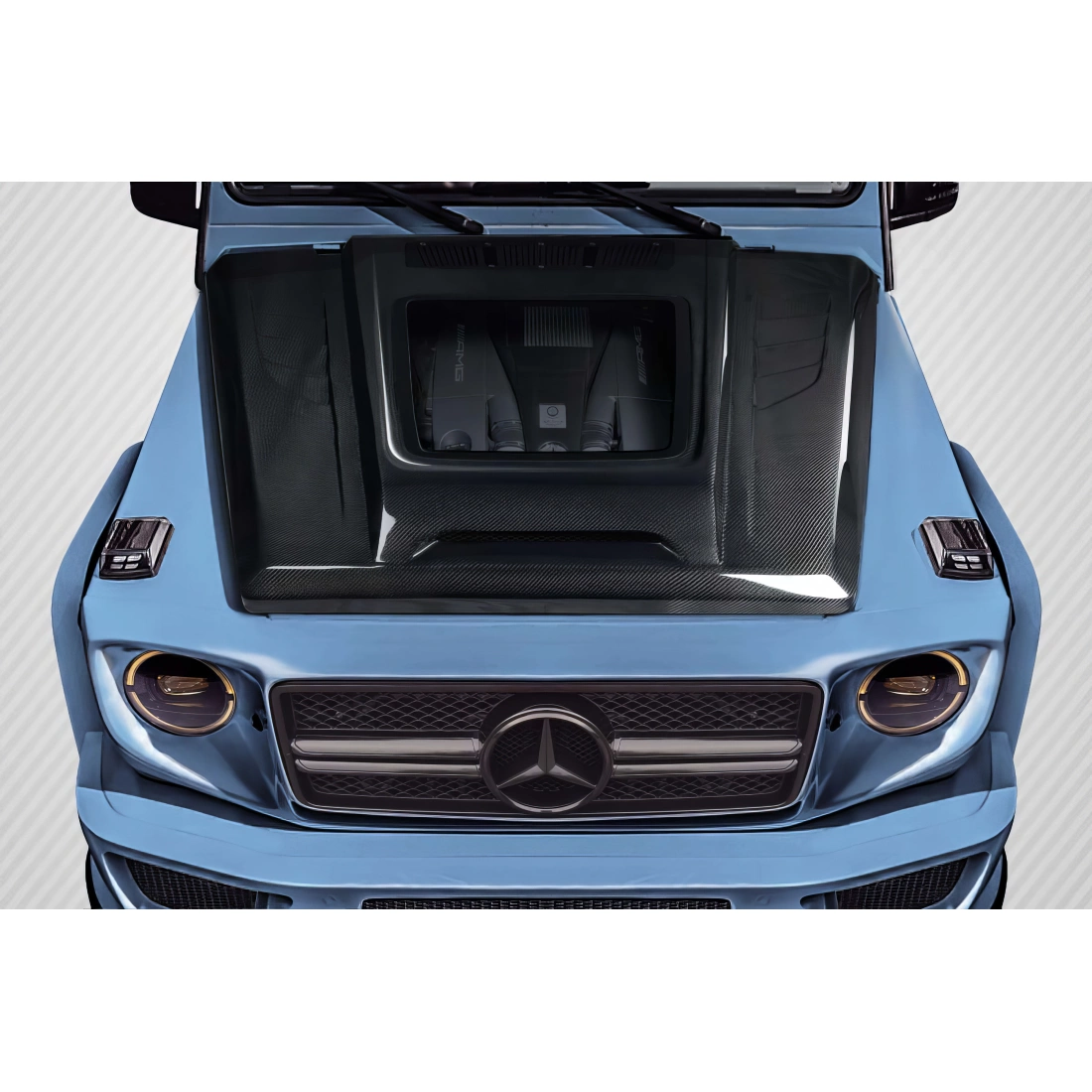 All kind of Exterior/Hoodsfor Mercedes-Benz G-Class 2000. 1