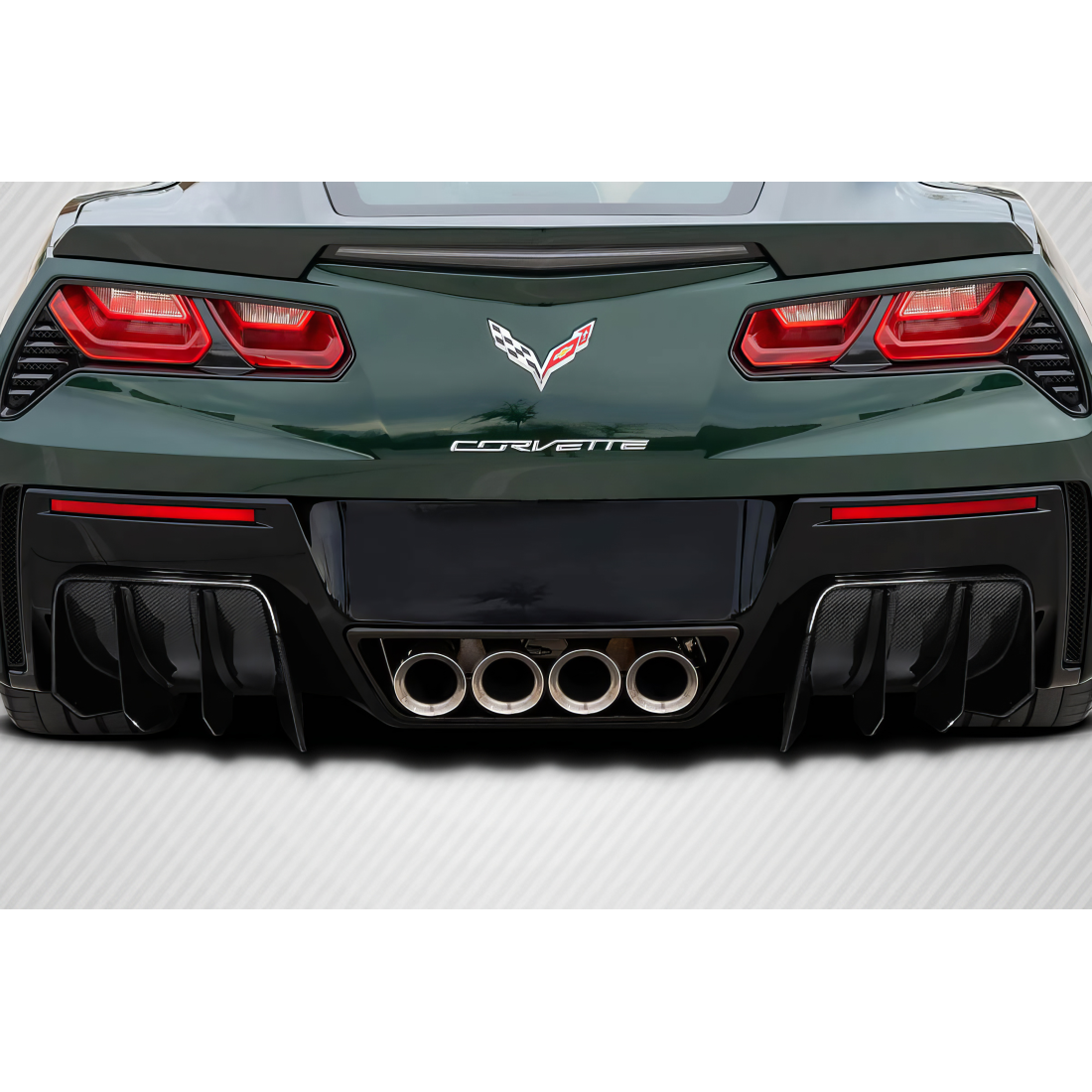 All kind of Exterior/Diffusersfor  Chevrolet Corvette 2014. 