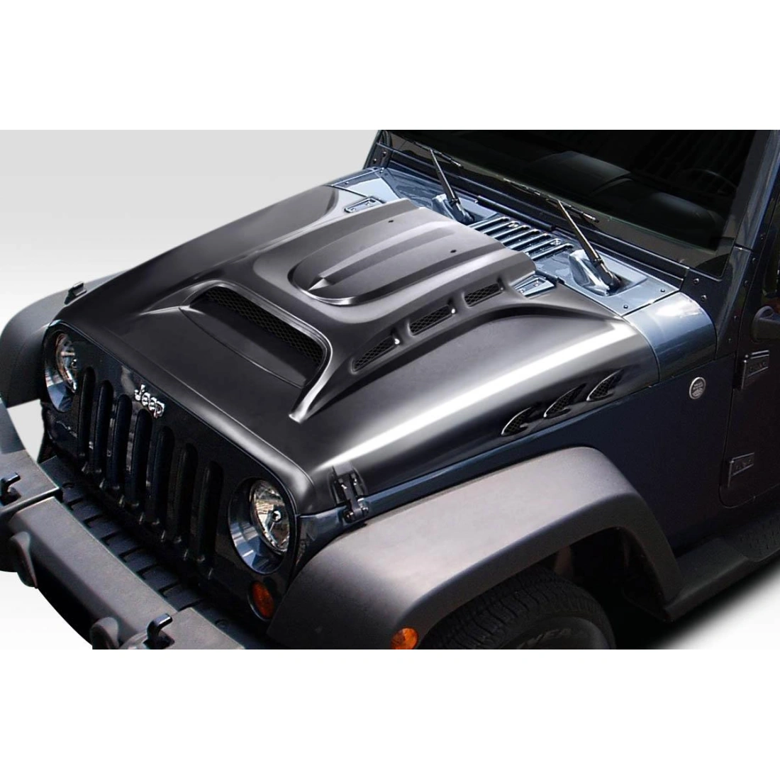 All kind of Exterior/Hoodsfor Jeep Wrangler 2007. 5