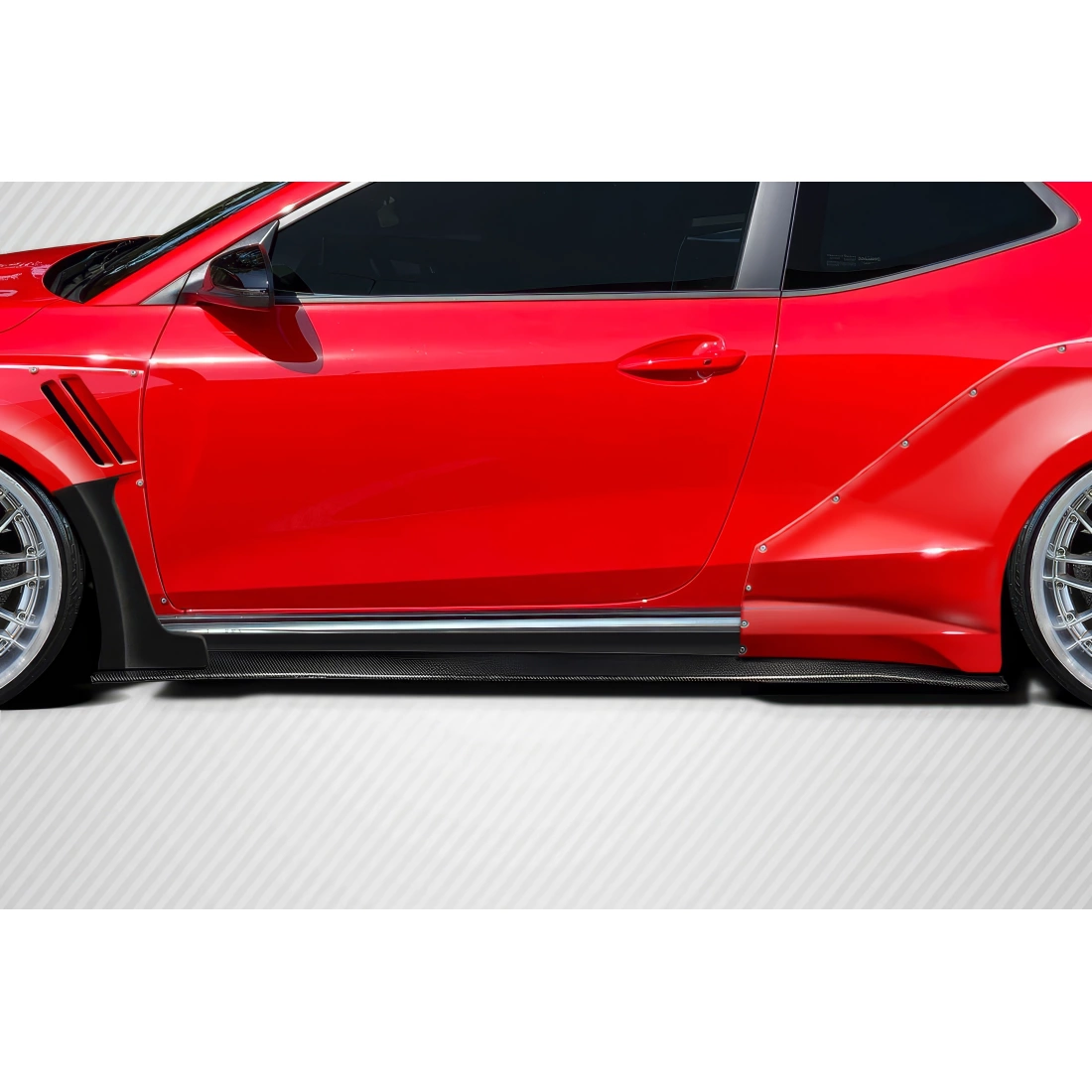 All kind of Exterior/Side Skirtsfor  Hyundai Veloster 2019. 1