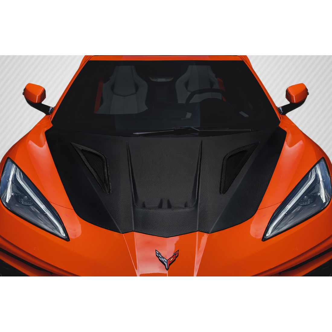 All kind of Exterior/Hoodsfor  Chevrolet Corvette 2020. 