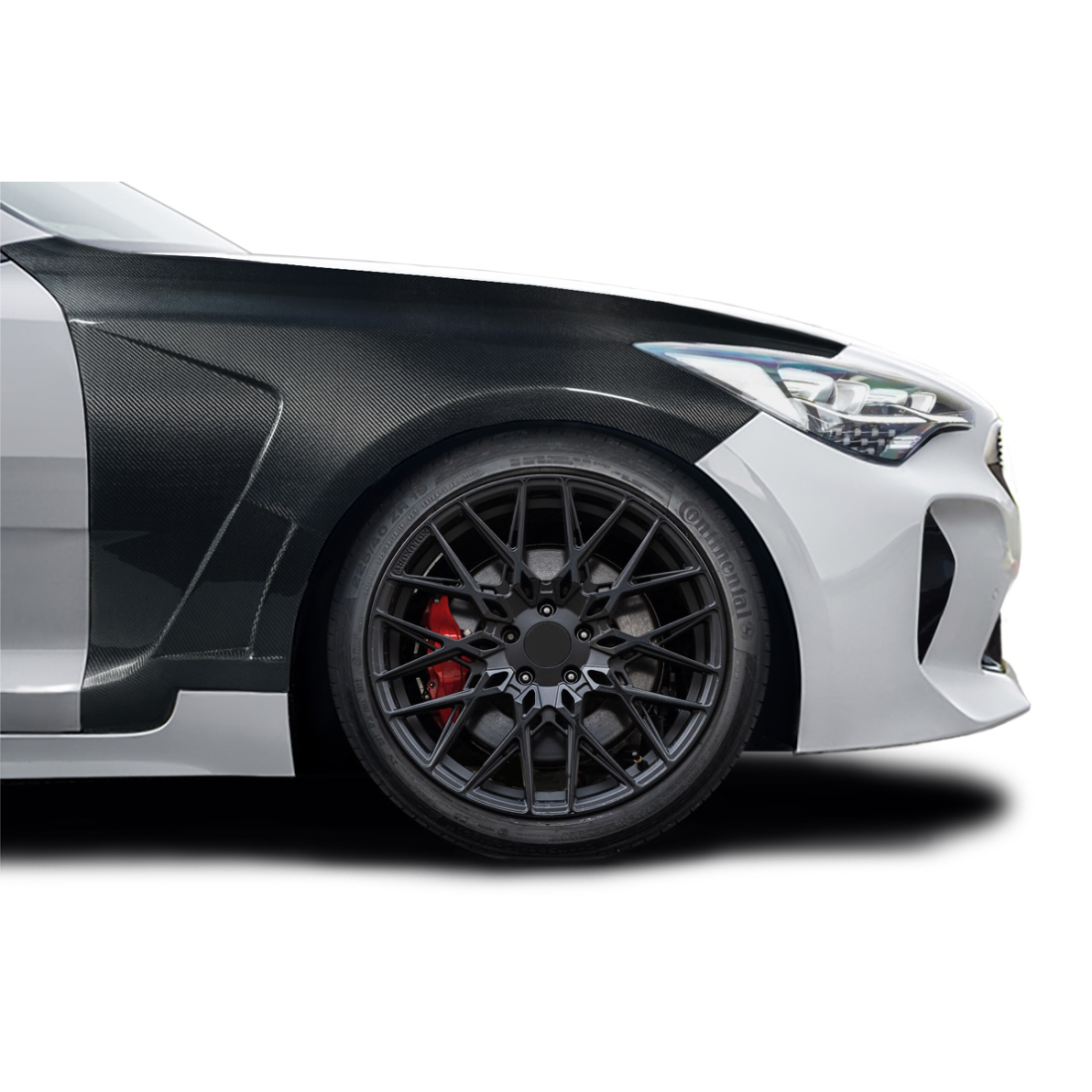All kind of Exterior/Fendersfor  KIA Stinger 2018. 