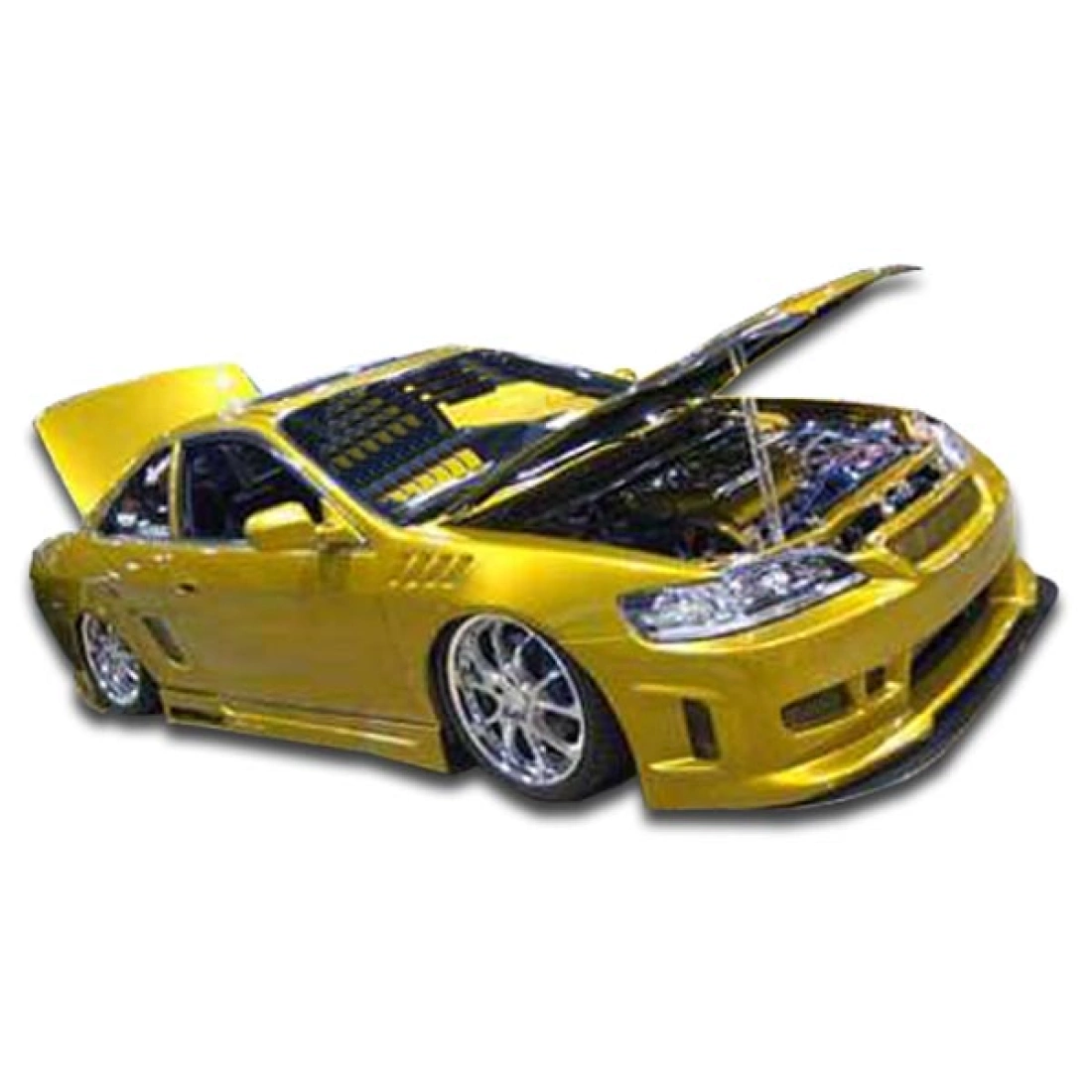 ホンダ　Accord　レーシングカー　2台セット 98-02 Honda Accord 2DR Spyder Side Skirts Rocker Panels | Duraflex