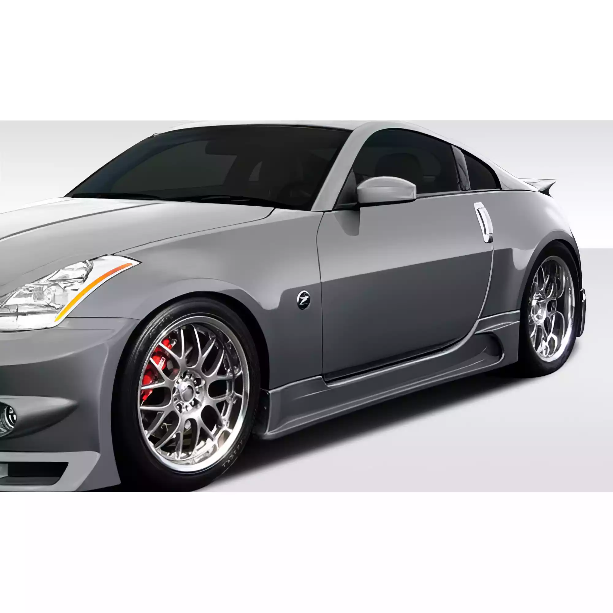 2003-2008 Nissan 350Z Z33 Duraflex J-Spec Side Skirts Rocker Panels - 2  Piece (ed_107830)