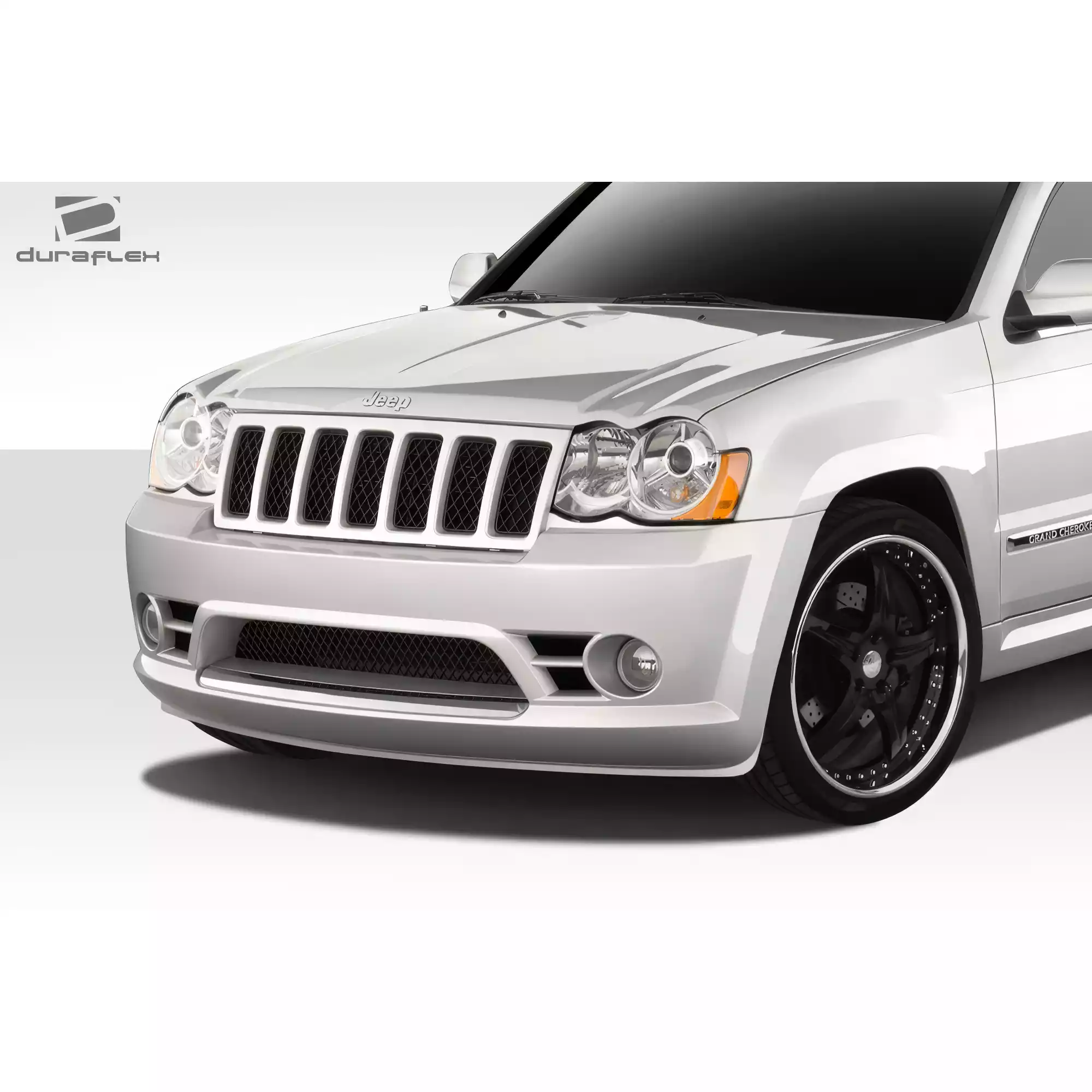 2008-2010 Jeep Grand Cherokee Duraflex SRT Look Front Bumper - 1 Piece  (ed_109327)