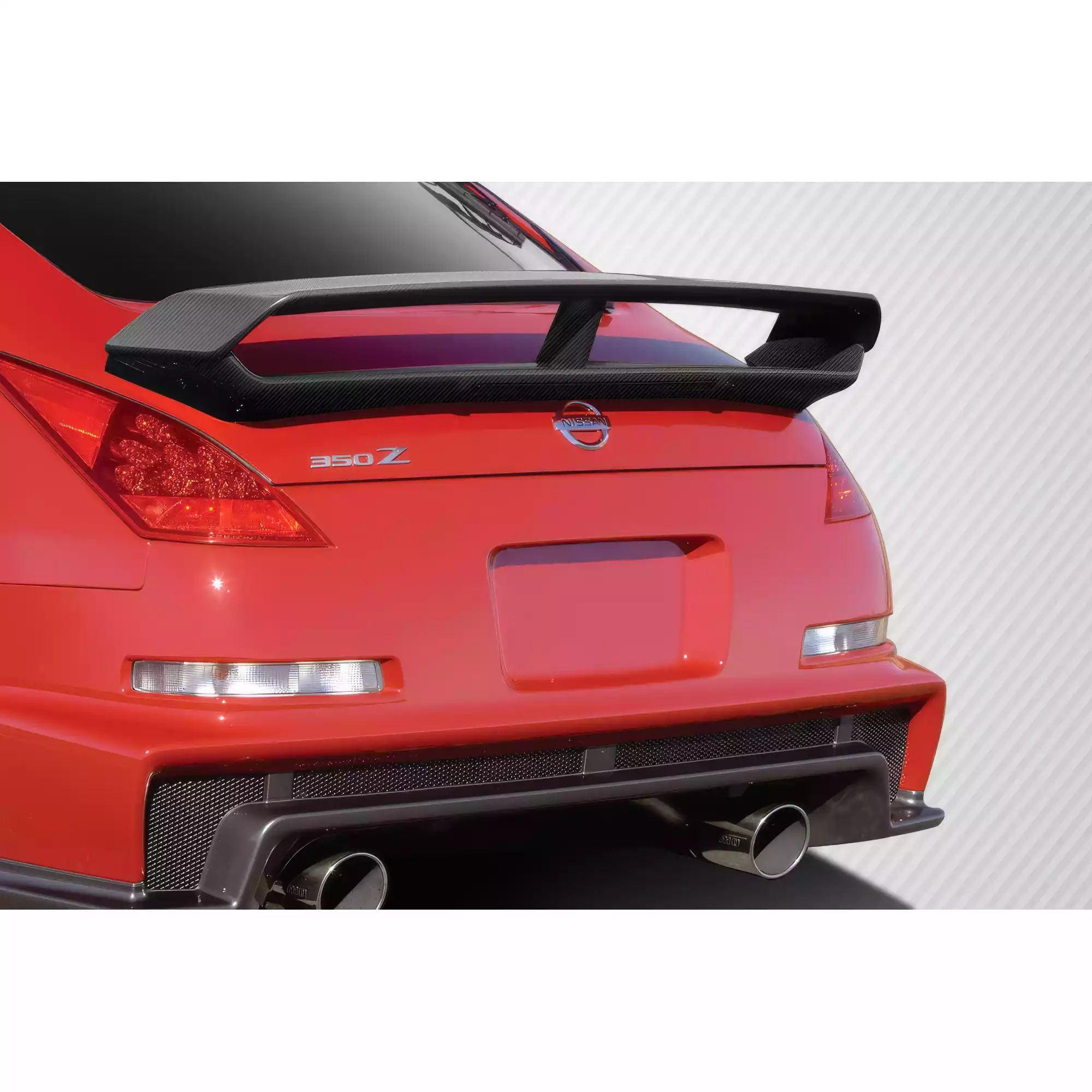 2003-2008 Nissan 350Z Z33 2DR Coupe Carbon Creations N-3 Trunk Wing Spoiler  - 1 Piece (ed_109422)