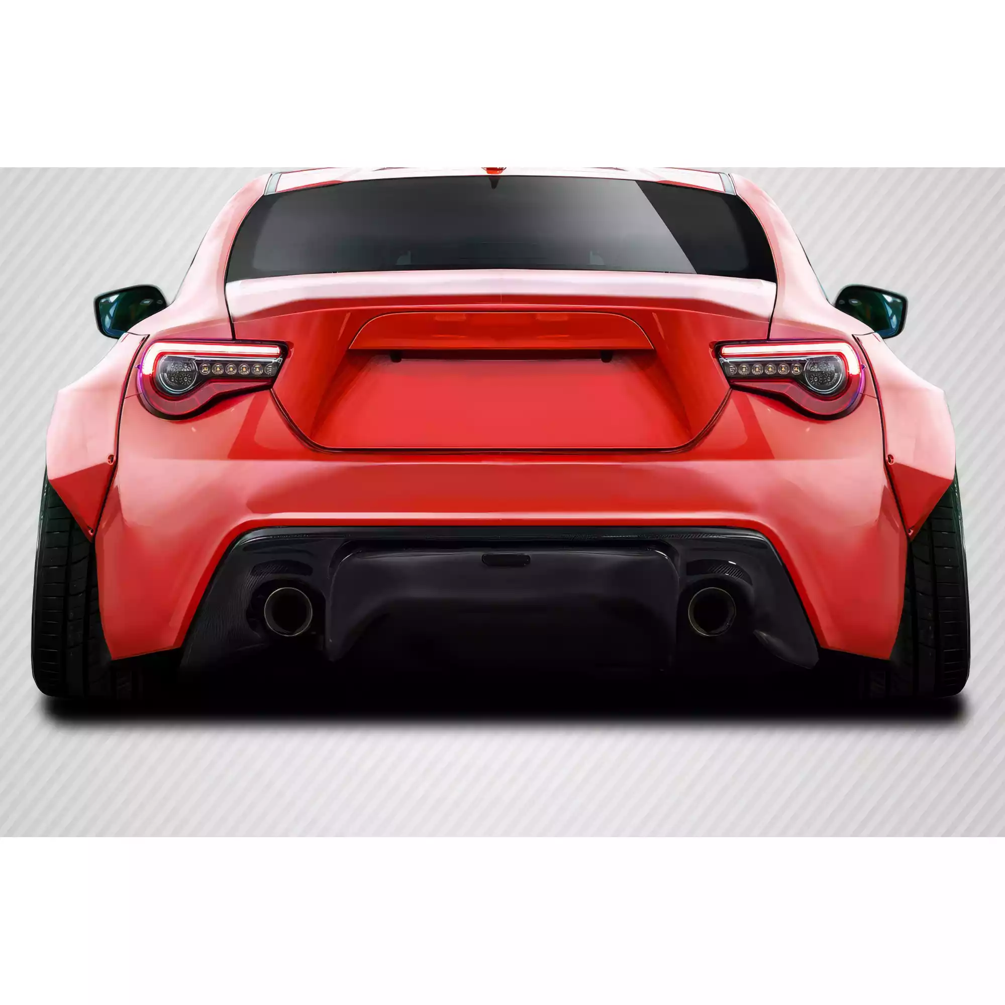 2013-2020 Scion FR-S Toyota 86 Subaru BRZ Carbon Creations GT500 V3 Rear  Diffuser - 1 Piece (ed_115564)