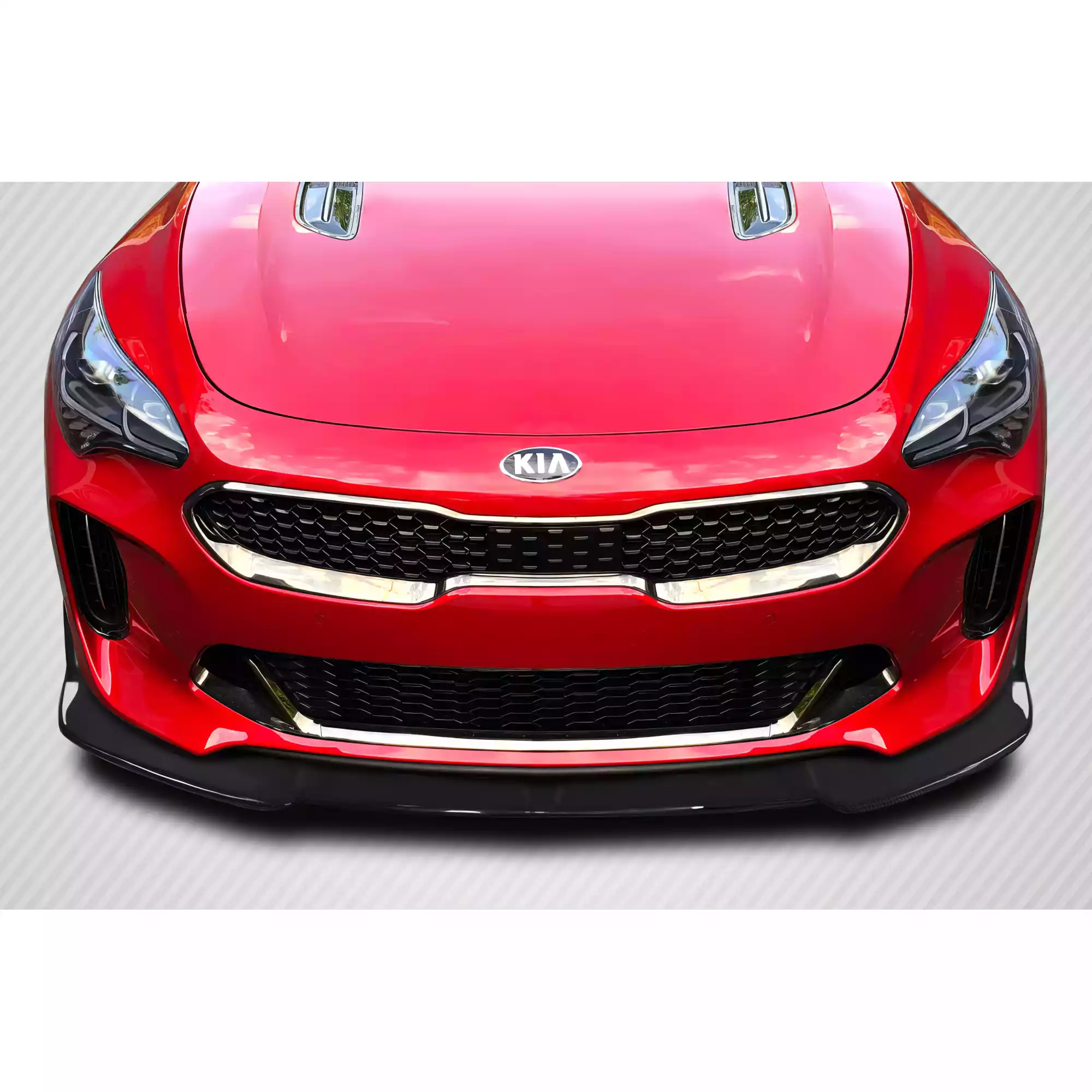 Universal Carbon Creations Adjustable Front Splitter - 3 Piece (ed_115570)