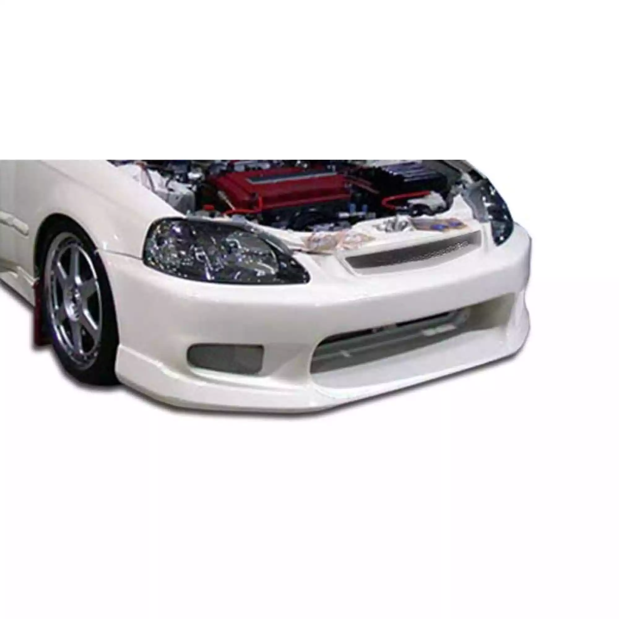 1996-1998 Honda Civic Duraflex C-1 Front Bumper - 1 Piece