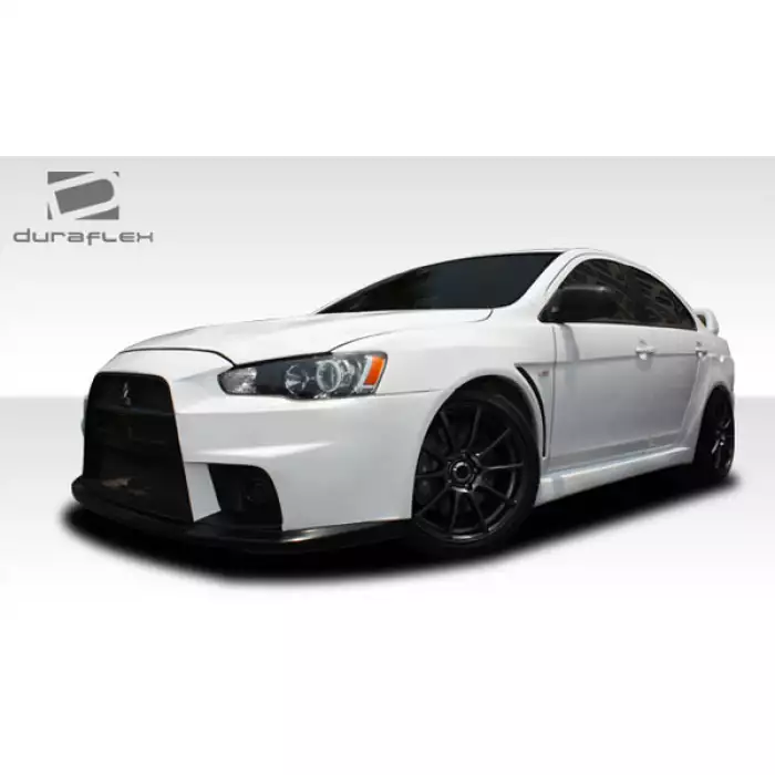 2008-2017 Mitsubishi Lancer Duraflex Evo X Look Front Fenders - 2 Piece  (ed_106956)