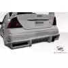 2001-2005 Honda Civic 2DR Duraflex Bomber Rear Bumper - 1 Piece - Image 3