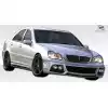 2001-2007 Mercedes C Class W203 Duraflex W-1 Side Skirts Rocker Panels - 2 Piece - Image 5