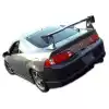 2002-2004 Acura RSX Duraflex Type M Rear Bumper - 1 Piece - Image 1