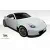 2003-2008 Nissan 350Z Z33 Duraflex AM-S Wide Body Front Under Spoiler Air Dam Lip Splitter - 1 Piece - Image 2