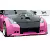 2003-2008 Nissan 350Z Z33 Duraflex Vader 3 Wide Body Front Bumper - 1 Piece - Image 3