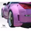 2003-2008 Nissan 350Z Z33 Duraflex Vader 3 Wide Body Rear Fender Flares - 2 Piece - Image 3