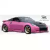 2003-2008 Nissan 350Z Z33 Duraflex Vader 3 Wide Body Side Skirts Rocker Panels - 2 Piece - Image 3