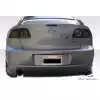 2004-2009 Mazda 3 4DR Duraflex B-2 Rear Bumper - 1 Piece - Image 3