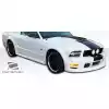 2005-2009 Ford Mustang Duraflex GT500 Wide Body Fender Flares - 4 Piece - Image 6