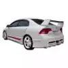 2006-2011 Honda Civic 4DR Duraflex R-Spec Rear Bumper - 1 Piece - Image 1