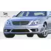 2007-2009 Mercedes S Class W221 Duraflex S65 Look Front Bumper - 1 Piece - Image 6