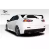 2008-2017 Mitsubishi Lancer Duraflex Evo X Look Rear Fender Flares - 4 Piece - Image 3