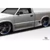 1994-2004 Chevrolet S-10 Sonoma Standard / Step Side Duraflex Drifter Side Skirts Rocker Panels - 4 Piece - Image 2