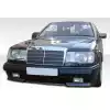 1986-1995 Mercedes E CE Class W124 Duraflex AMG Look Front Bumper - 1 Piece - Image 1