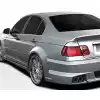 1999-2005 BMW 3 Series E46 4DR Duraflex I-Design Wide Body Rear Fender Flares - 2 Piece - Image 1